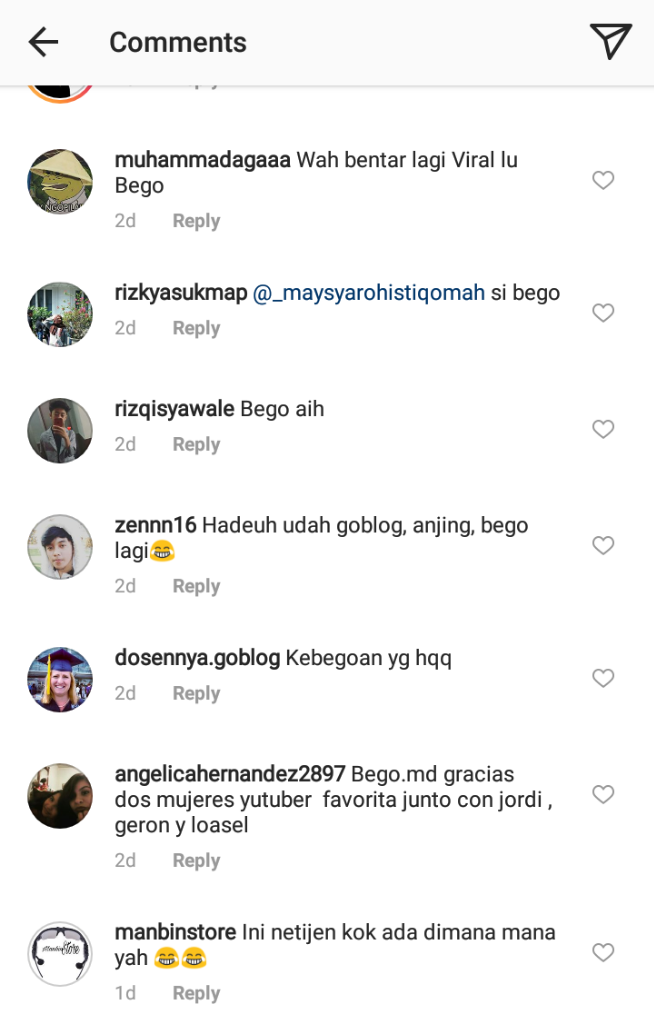 Selain @susah, Inilah Akun Instagram yang Diserbu Netizen Budiman! Ada-ada Aja Emang.