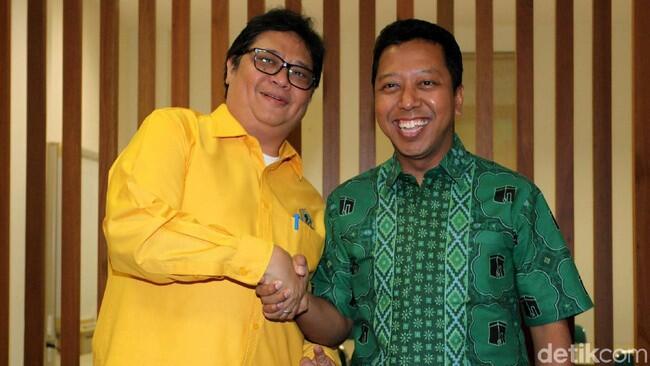 Airlangga-Rommy Bertemu, Bicara Hasil Pilkada untuk Modal Jokowi