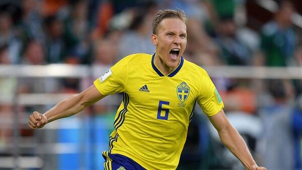 Top Player of the Match Meksiko vs Swedia: Ludwig Augustinsson