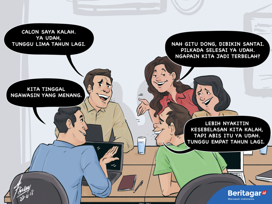 Setelah pemilihan ya sudahlah...