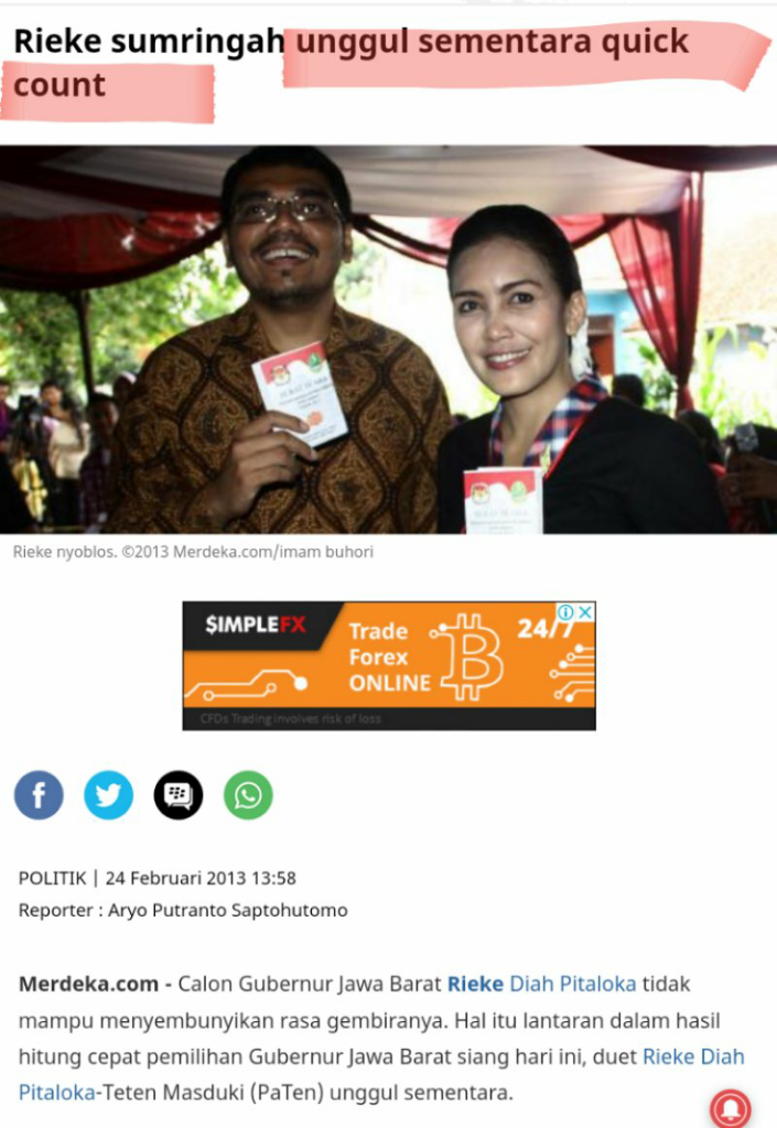 Maung Institute: Pidato Kemenangan berdasarkan Quick Count adalah Arogansi