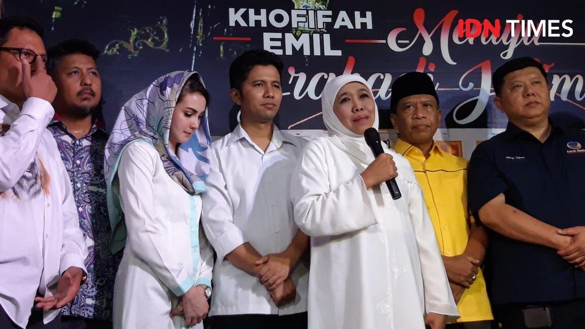 Rekapitulasi KPU Surabaya, Khofifah Raup 50 persen Suara
