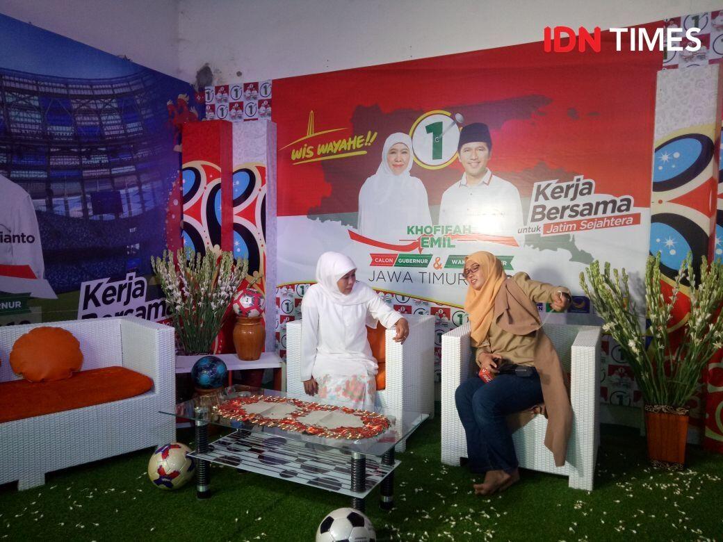Rekapitulasi KPU Surabaya, Khofifah Raup 50 persen Suara