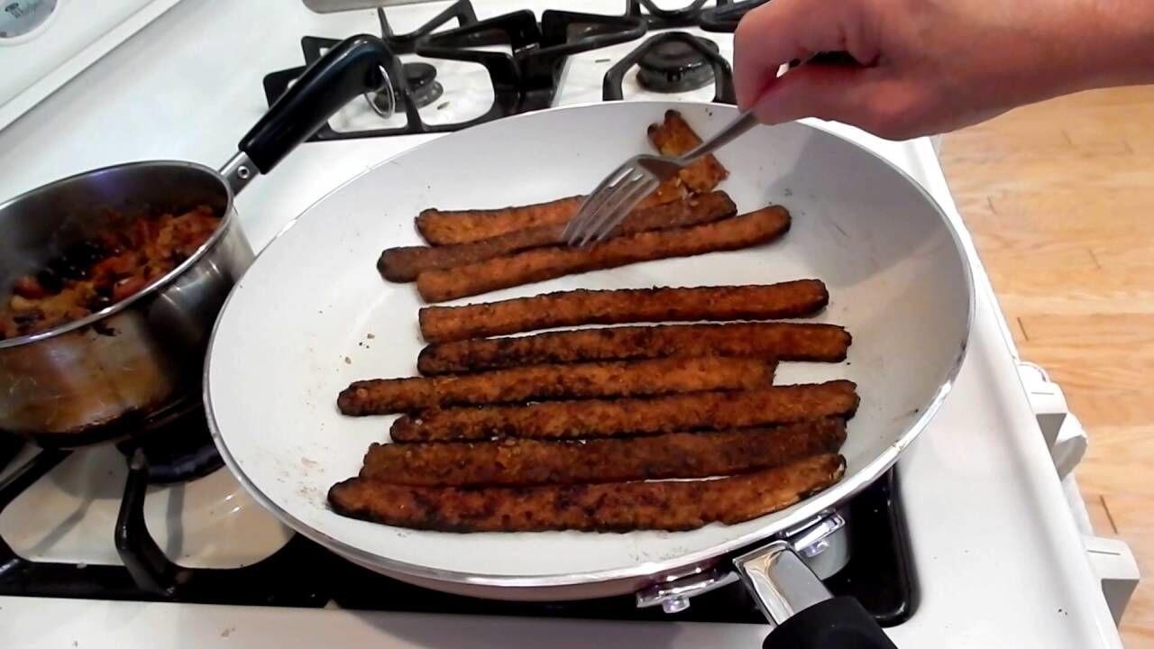 Bacon Tempe yang Gak Kalah Enak Dari Bacon Daging, Cuma Butuh 5 Bahan!