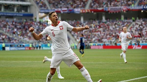 Top Player of the Match Jepang vs Polandia: Jan Bednarek