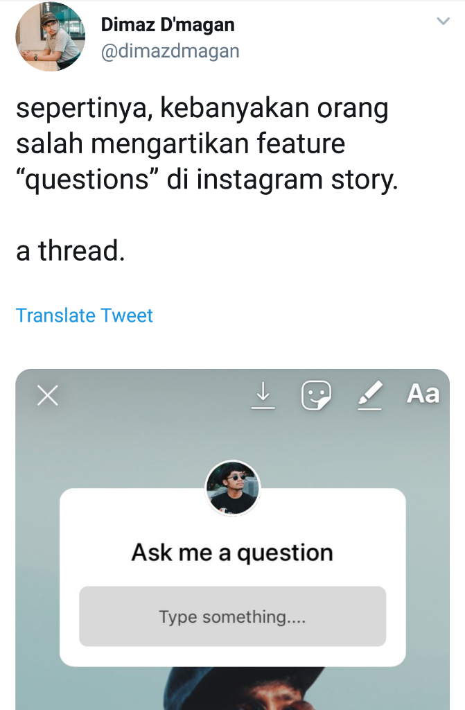 Ada Apa Dengan Sticker Question di Instagram? Kok Ramai Diperbincangkan Netizen