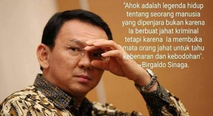 SELAMAT ULANG TAHUN BAPAK BASUKI TJAHAYA PURNAMA (AHOK).