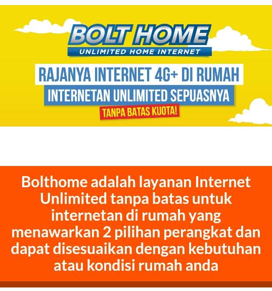 LOWONGAN KERJA BOLT 4G LTE