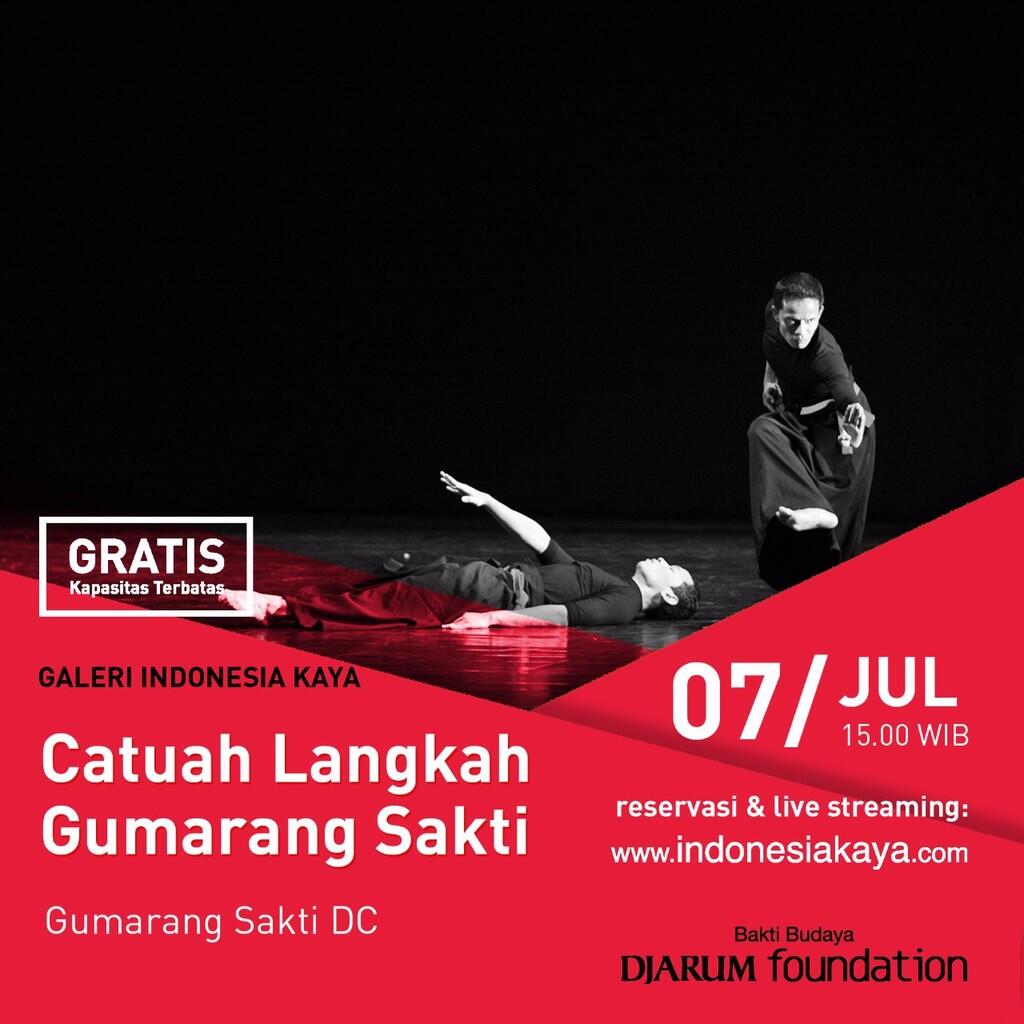 Gelar Karya Gumarang Sakti Minangkabau Dance Co. di Galery Indonesia Kaya