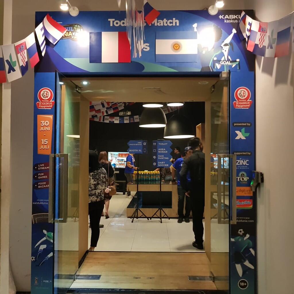 Keseruan Pesta Bola di KASKUS HQ - Day 1 &#91;Prancis vs Argentina&#93;