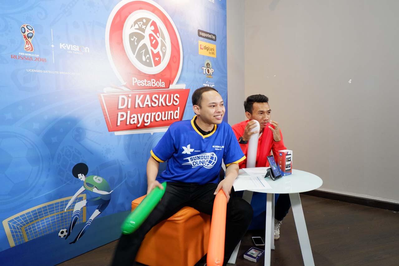 Keseruan Pesta Bola di KASKUS HQ - Day 1 &#91;Prancis vs Argentina&#93;
