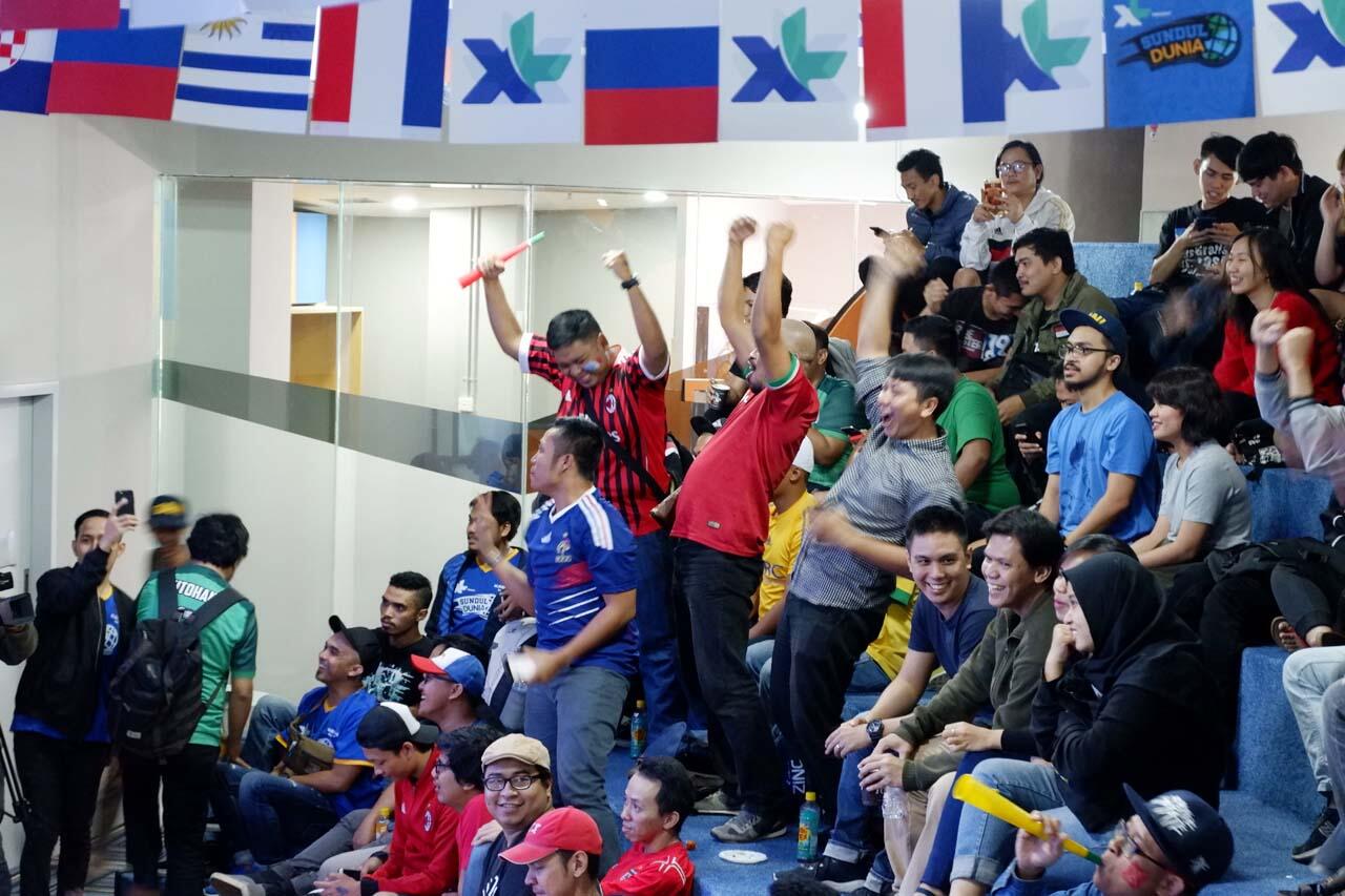 Keseruan Pesta Bola di KASKUS HQ - Day 1 &#91;Prancis vs Argentina&#93;