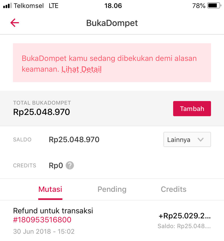 Penipuan Berkedok Rekening BukaLapak