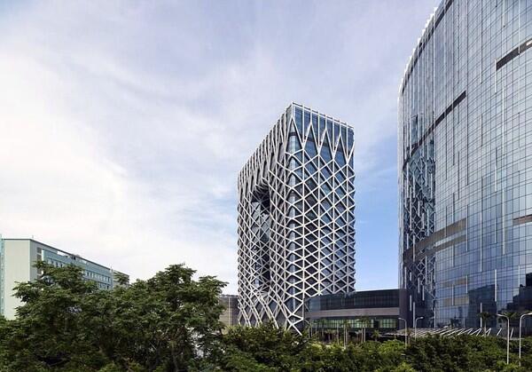 Foto: Kasino Keren di Makau Karya Arsitek Ternama Zaha Hadid
