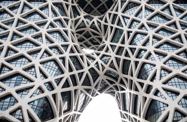 Foto: Kasino Keren di Makau Karya Arsitek Ternama Zaha Hadid