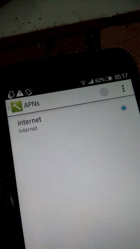 Setting internet Sharp Aquos zeta SH-01F