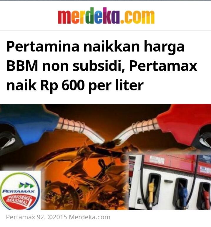 Harga Pertamax Cs Naik