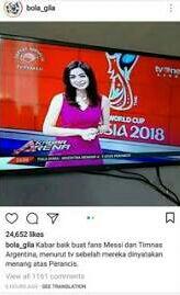 Begini klarifikasi tvOne atas penyebaran hoax pertandingan Argentina vs Prancis