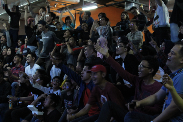 Keseruan Nobar Piala Dunia di Kaskus Playground