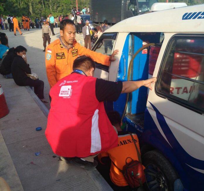 Pertamina Dirikan Posko Kemanusian di Tigaras, Simalungun