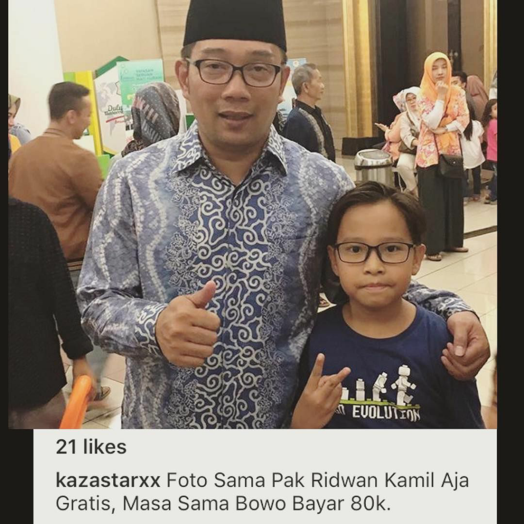 Singgung Bowo 'Tik Tok', Ridwan Kamil: Bukan Sindir Pak Prabowo