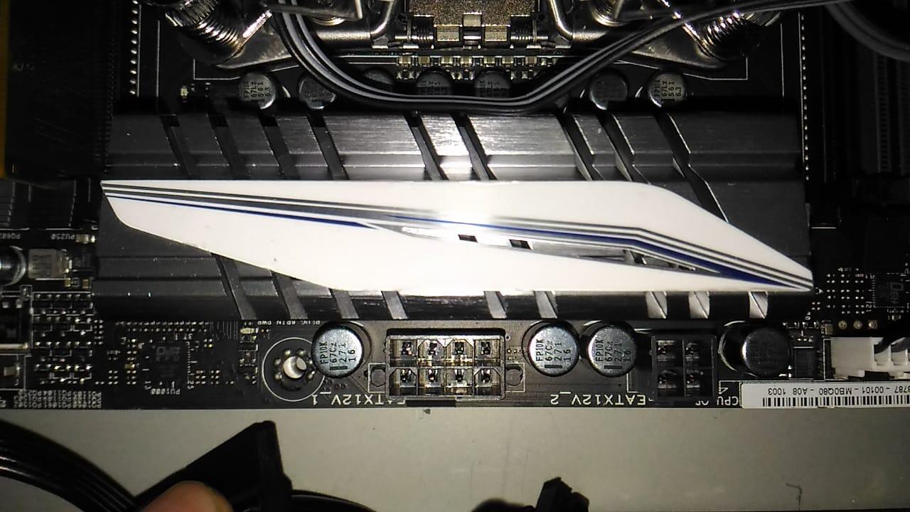 Motherboard ASUS X99-AII - Power installation