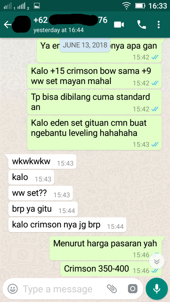Penipuan dengan menggunakan nama &amp; nomor rekening Ibu Saya