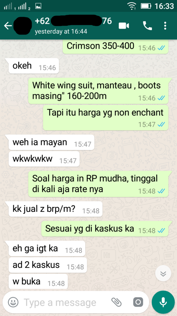 Penipuan dengan menggunakan nama &amp; nomor rekening Ibu Saya