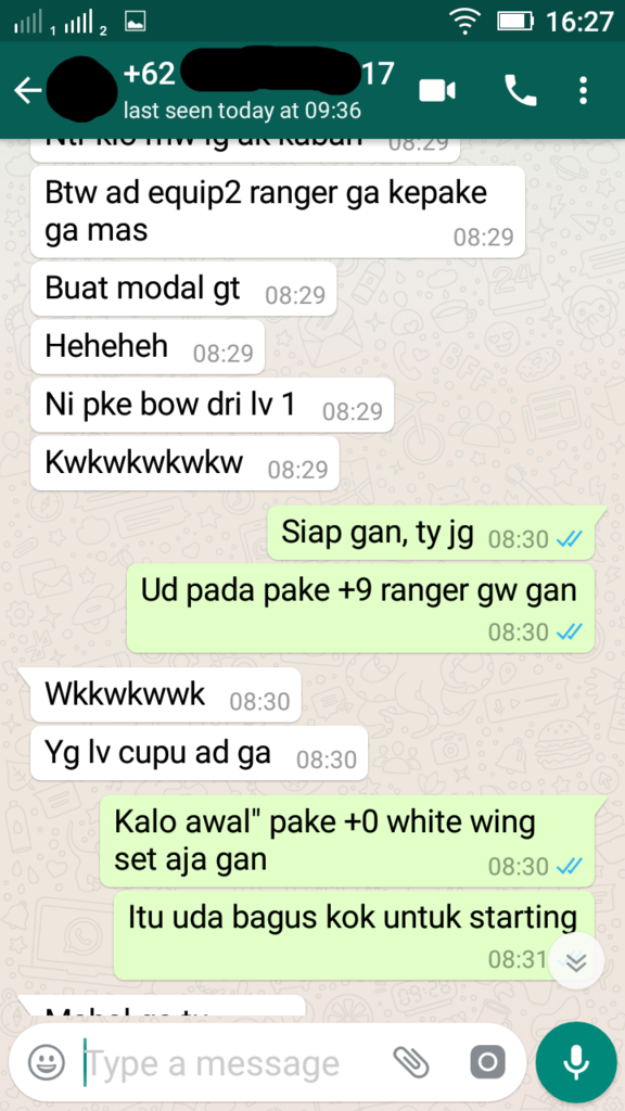 Penipuan dengan menggunakan nama &amp; nomor rekening Ibu Saya