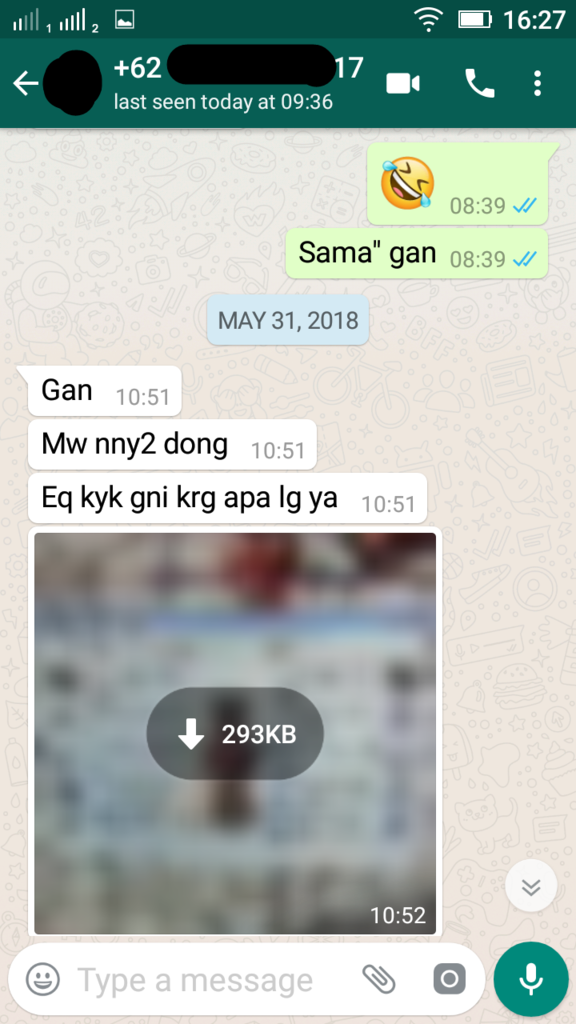 Penipuan dengan menggunakan nama &amp; nomor rekening Ibu Saya