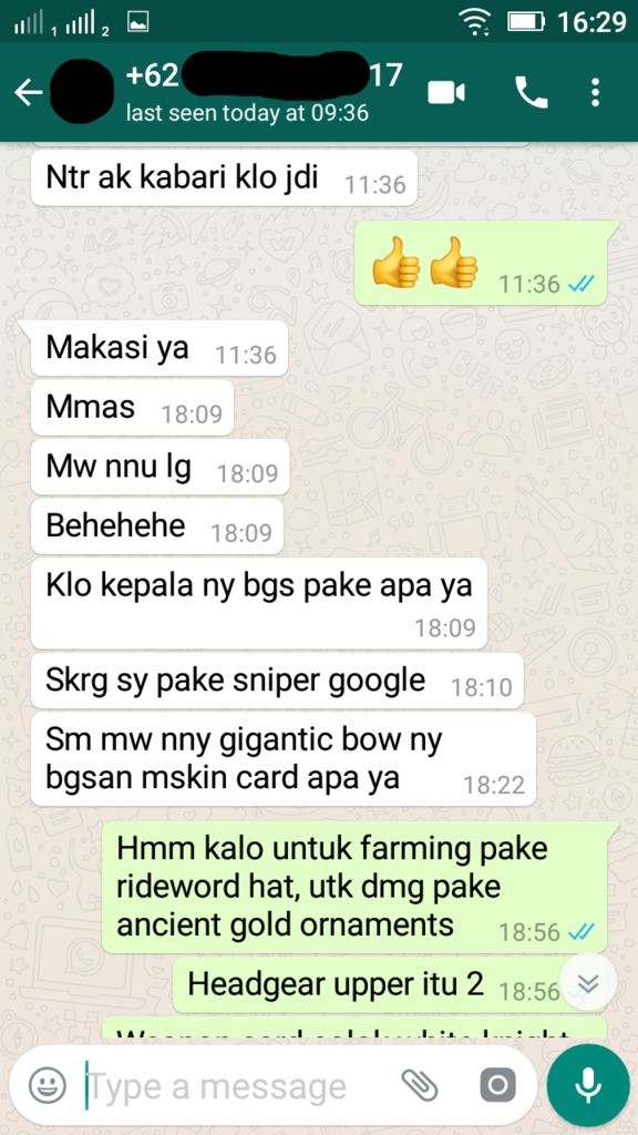 Penipuan dengan menggunakan nama &amp; nomor rekening Ibu Saya