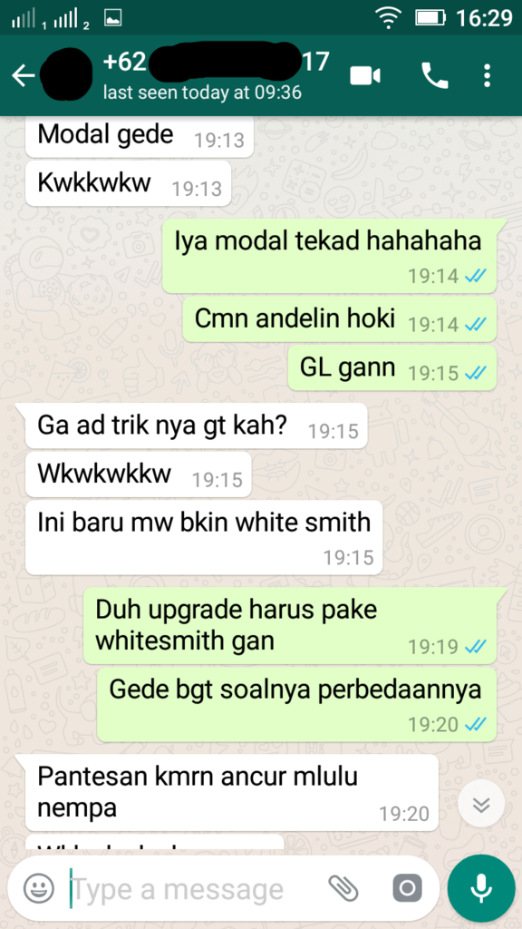 Penipuan dengan menggunakan nama &amp; nomor rekening Ibu Saya