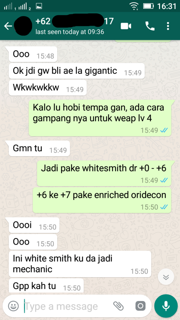 Penipuan dengan menggunakan nama &amp; nomor rekening Ibu Saya