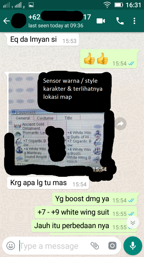 Penipuan dengan menggunakan nama &amp; nomor rekening Ibu Saya