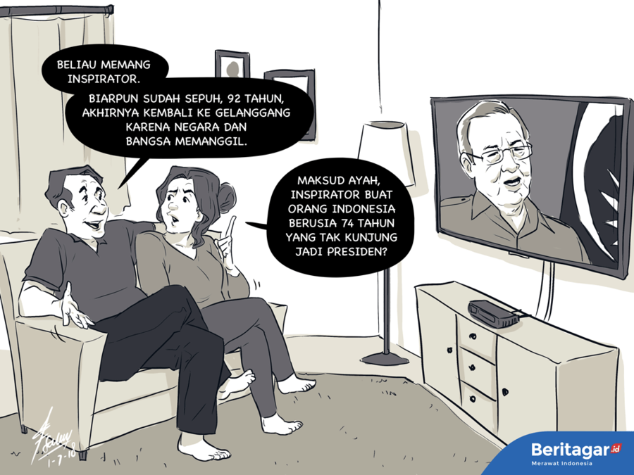 Mahathir memancarkan harapan