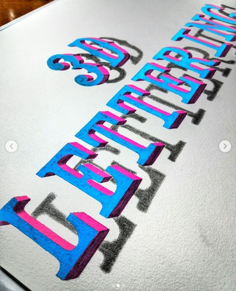 3D HandLettering Workshop : Sekarang Agan bisa belajar juga lohhh !!!