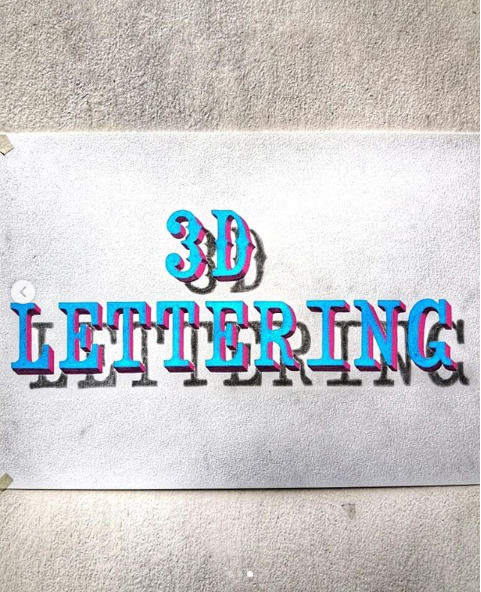 3D HandLettering Workshop : Sekarang Agan bisa belajar juga lohhh !!!