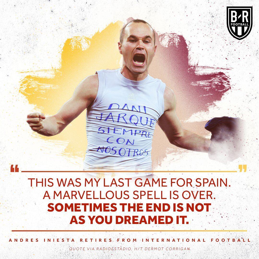 Tersingkir di Piala Dunia, Andres Iniesta Mundur dari Timnas Spanyol