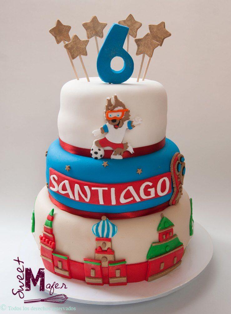 Kreasi 7 World Cup Cake Unik, Gak Tega Deh Motongnya!