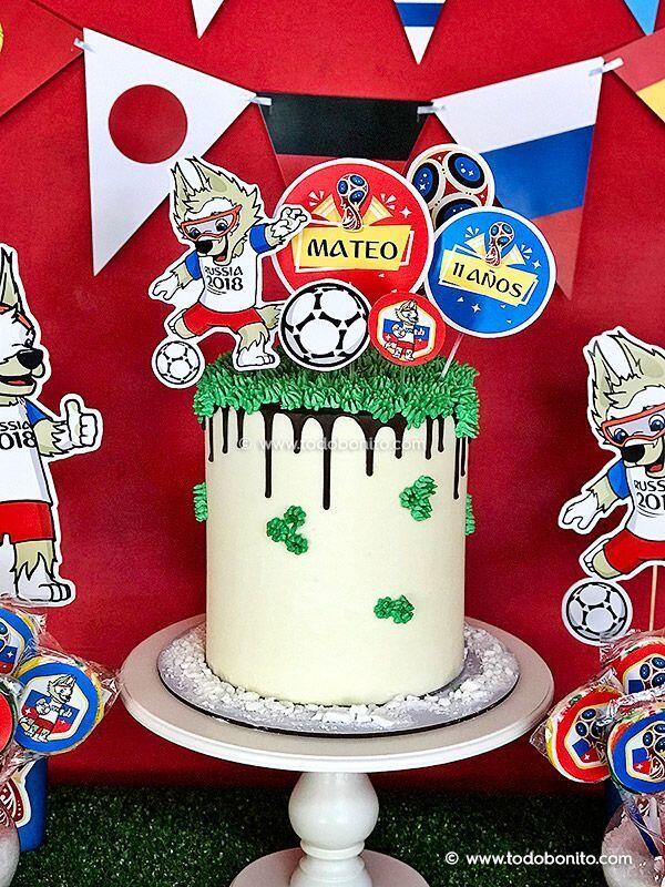 Kreasi 7 World Cup Cake Unik, Gak Tega Deh Motongnya!