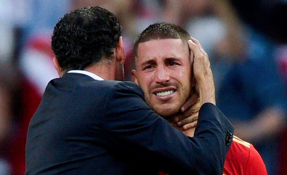 Tangisan Sergio Ramos Membuat Banyak Fans Tersenyum Puas