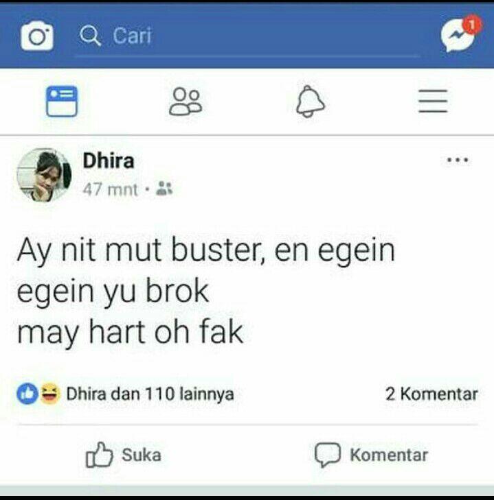 Status Keminggris di Sosmed Yang Bikin Ngakak 