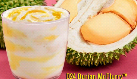 Durian McFlurry Hadir Juga di Singapura