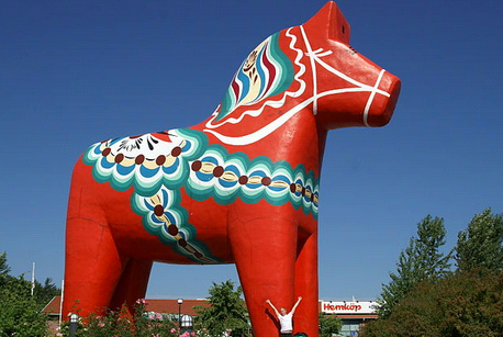 Bukan Unicorn! Ini Dala Horse dari Swedia