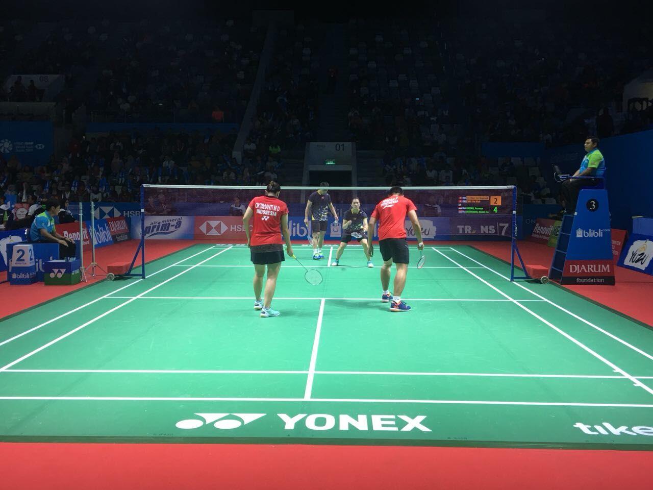 Kalah dari Hongkong, Praveen-Melati Terlena Kemenangan Set Pertama