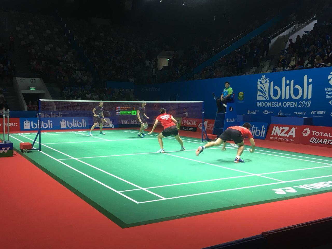 Kalah dari Hongkong, Praveen-Melati Terlena Kemenangan Set Pertama