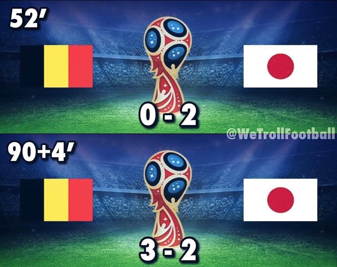 11 Meme Kalahnya Jepang Dari Belgia Di Piala Dunia Sedih Sih KASKUS