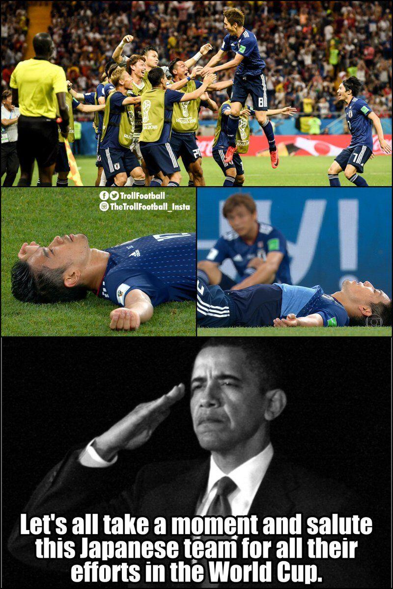 11 Meme Kalahnya Jepang Dari Belgia Di Piala Dunia Sedih Sih KASKUS