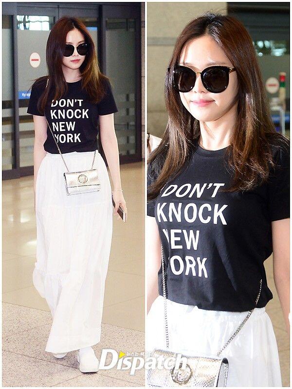 Bak Bidadari, Kerennya 11 Airport Fashion Serba Putih ala Naeun APink
