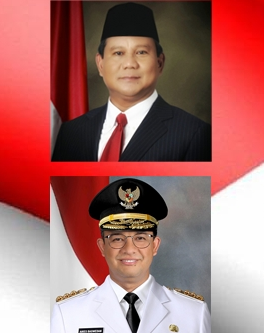 Pilih salah satu 3 kandidat kuat, Calon Presiden dan Wakil Presiden Indonesia 2019
